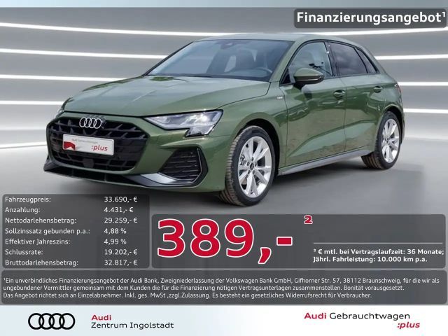 Audi A3 Sportback 30 TDI S line HuD ACC virtual Sonos 2025 Diesel