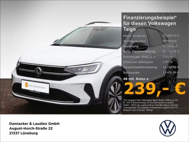 Volkswagen Taigo GOAL 1,0 l TSI OPF 70 kW (95 PS) 5-Gang 2024 Benzine