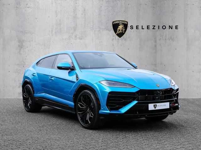 Lamborghini Urus SE Blu Uranus, Style Pack High Gloss Black 2024 Hybride / Benzine