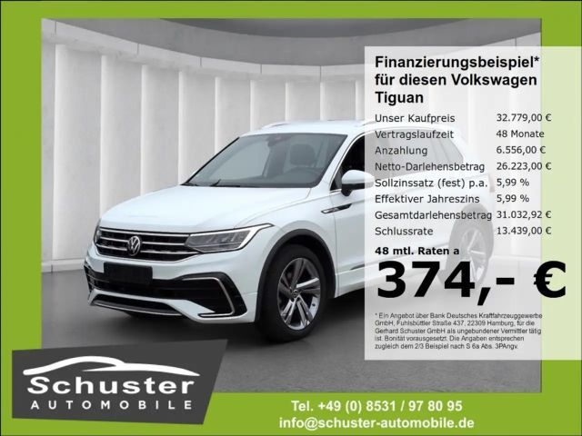 Volkswagen Tiguan R-LINE TDI*DSG AHK ACC LED Navi R-Kam 19* 2023 Diesel