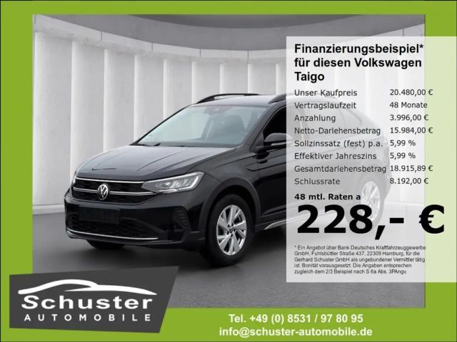 Volkswagen Taigo Life 1.0TSI*AHK Navi LED digCock R-Kam SHZ 2024 Benzine