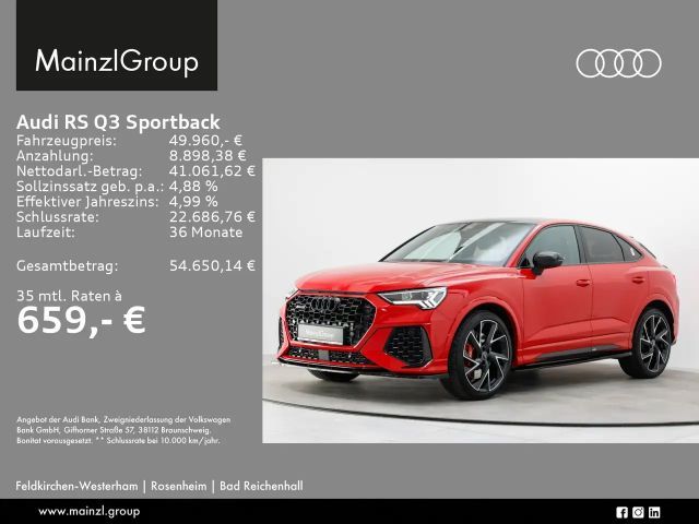 Audi RS Q3 RS-Abgas 360° SONOS AHK Pano SHZ 2022 Benzine