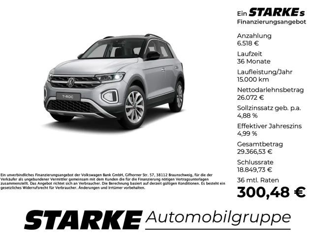 Volkswagen T-Roc 1.5 TSI DSG Style RFK AHK Navi 2025 Benzine