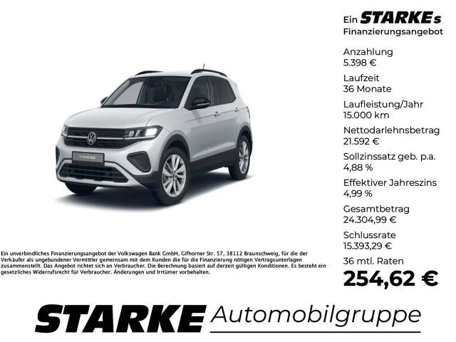 Volkswagen T-Cross 1.0 TSI DSG Goal Navi RFK SHZ LED 2025 Benzine