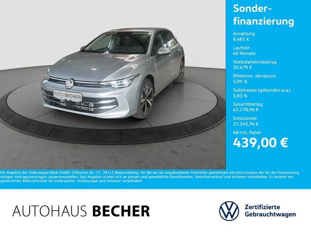Volkswagen Golf Style 1.5 eHybrid DSG /AHK/Navi/Matrix/360K 2025 Hybride / Benzine