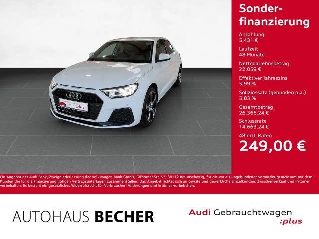 Audi A1 Sprtb. advanced 30 TFSI S tronic /Navi/LED 2025 Benzine