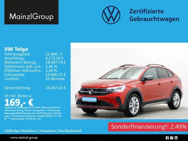 Volkswagen Taigo 1.0 TSI DSG Goal Navi LED Virtual SHZ ACC 2025 Benzine