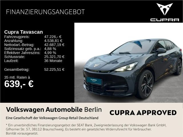 Cupra Tavascan VZ 250/82 Pano Navi LED SHZ ACC 2025 Elektrisch