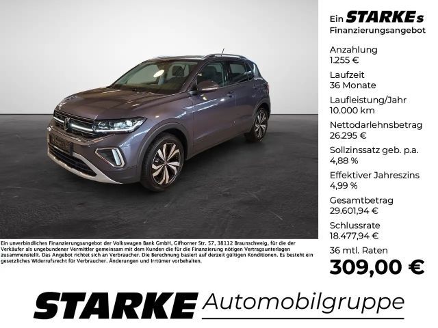 Volkswagen T-Cross 1.0 TSI DSG Style LED-Matrix Kamera AHK 2025 Benzine