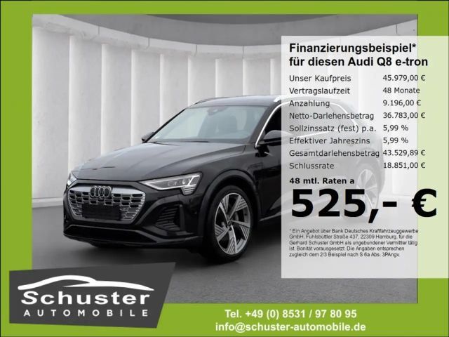 Audi Q8 e-tron 50 S-LINE quattro*AHK Matrix-LED Leder 2023 Elektrisch