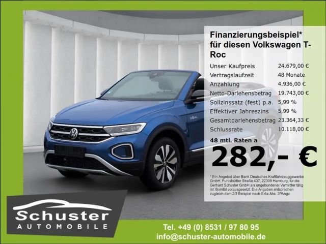 Volkswagen T-Roc Cabrio GOAL 1.0TSI*LED+ ACC R-Kam Navi SHZ 2025 Benzine