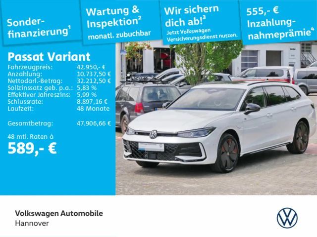 Volkswagen Passat Variant 1.5 TSI DSG eHybrid R-Line AHK IQ 2024 Hybride / Benzine