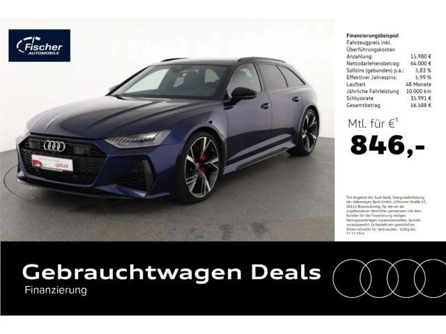 Audi RS6 Avant TFSI quattro B&O/LED/Pano/RFK/SH 2021 Benzine