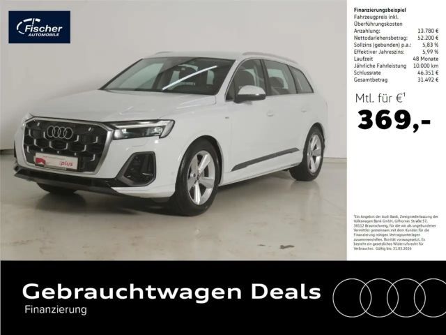 Audi Q7 50 TDI qu. S line Tip. AHK/Matrix/Leder/NAV 2025 Diesel