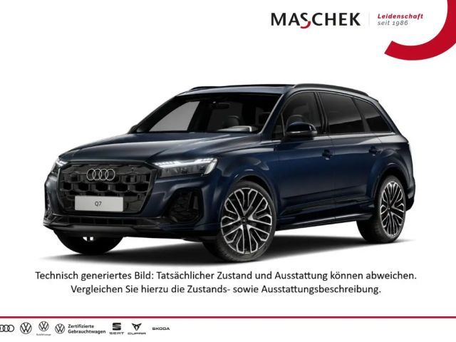 Audi Q7 S line 50 TDI quattro AHK AllrLenk Pano b+O 7Sitze 2025 Diesel