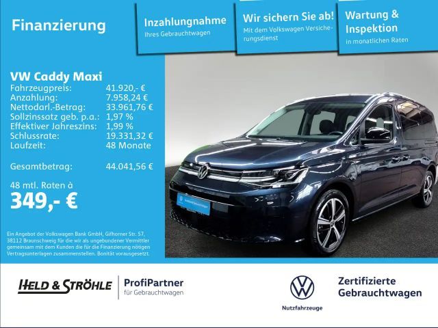 Volkswagen Caddy Goal 1.5 TSI eHybrid 7S ACC LED NAVI 2025 Hybride / Benzine