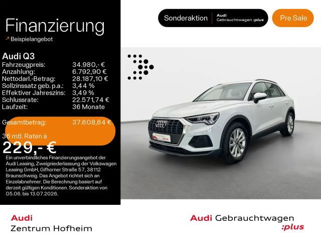 Audi Q3 35 TDI S tro*LED*Virtual*Navi+*Kamera*ACC* 2025 Diesel