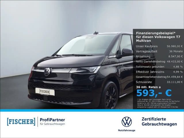 Volkswagen T7 Multivan 2.0TDI DSG Life kurz KÜ Matrix Navi 360° ACC Harma 2025 Diesel
