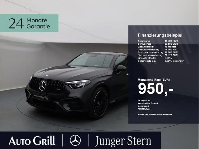 Mercedes-Benz GLC 43 AMG GLC 43 4M AMG Cp. Night II Perf Sitz*Lenkrad AHK 2024 Benzine