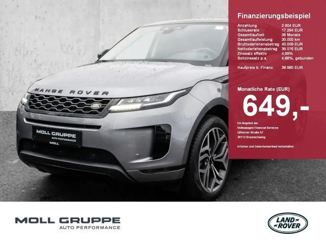 Land Rover Range Rover Evoque 1.5 P300e Hybrid RR LED Kamera 2022 Hybride / Benzine
