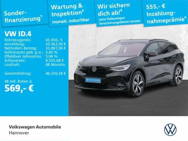 Volkswagen ID.4 GTX Pano ACC PDC Navi SHZ 2025 Elektrisch