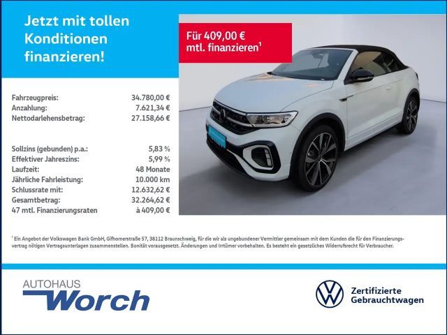 Volkswagen T-Roc Cabriolet 1.5 TSI DSG R-Line  Black Style 2025 Benzine