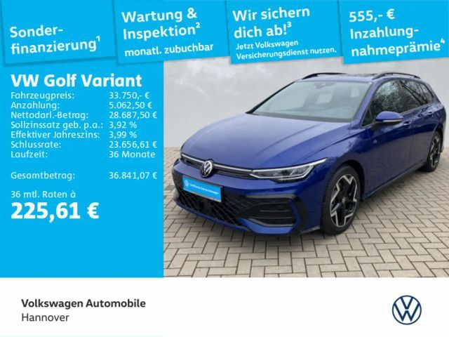 Volkswagen Golf Variant Golf VIII Variant 1.5 eTSI DSG R-Line Navi AHK P 2025 Benzine
