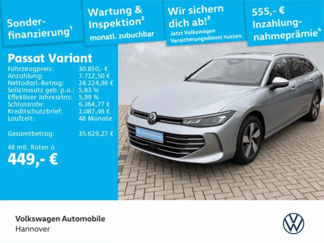 Volkswagen Passat Variant 1.5 eTSI DSG Business Navi AHK Ka 2024 Benzine