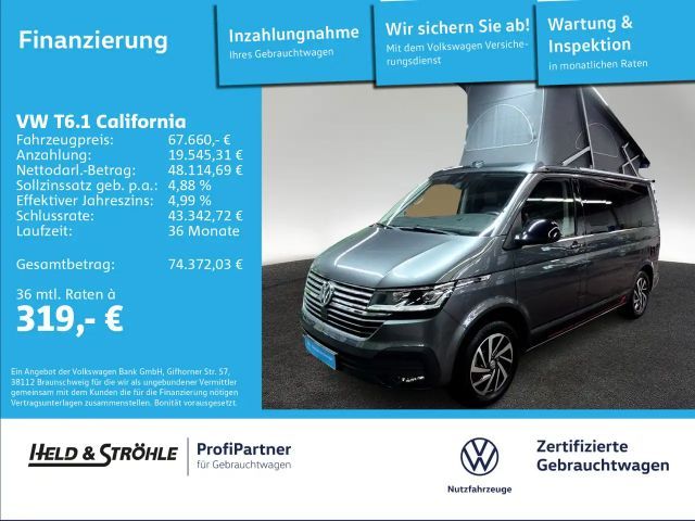Volkswagen T6.1 California Ocean Edition 2.0 TDI AHK STHZ 2023 Diesel