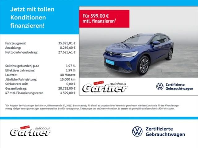 Volkswagen ID.4 PURE MATRIX NAVI APP.CON AHK DAB+PDC LED ALU 2025 Elektrisch