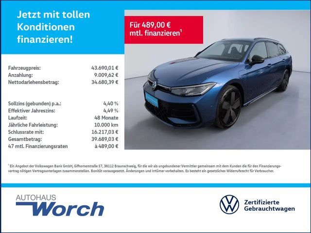 Volkswagen Passat Variant 1.5 TSI eHybrid R-Line AHK+MATRIX+ 2024 Hybride / Benzine