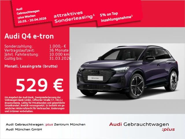Audi Q4 e-tron 55 qu. Matrix/ACC/SONOS/Memory/Privacy 2025 Elektrisch