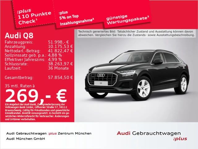 Audi Q8 2022 Benzine