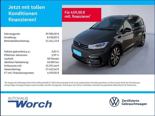 Volkswagen Touran 1.5 TSI DSG R Line 7Sitzer+AHK+PANO+MATRIX+ 2025 Benzine