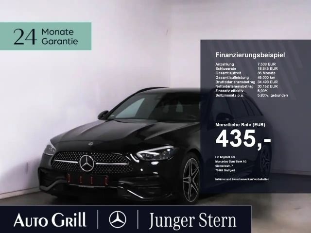 Mercedes-Benz C 200 T AMG Night Massage 360 Burm KeyGO Dlight 2021 Benzine