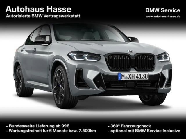 BMW X4 M 40d  21Z PANO ACC AHK H/K adaFahrwerk HUD 2023 Diesel