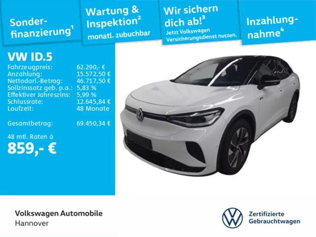 Volkswagen ID.5 GTX 4MOTION 250 kW (340 PS) 79 kWh 1-Gang-A 2025 Elektrisch
