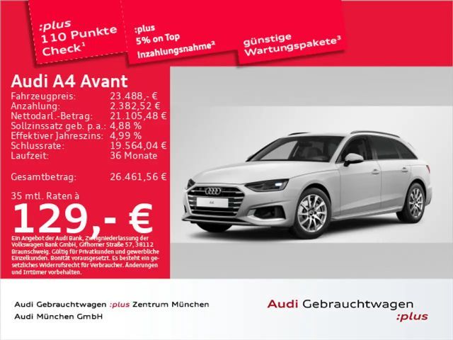 Audi A4 40 TFSI S tronic advanced Navi+/Kamera 2023 Benzine