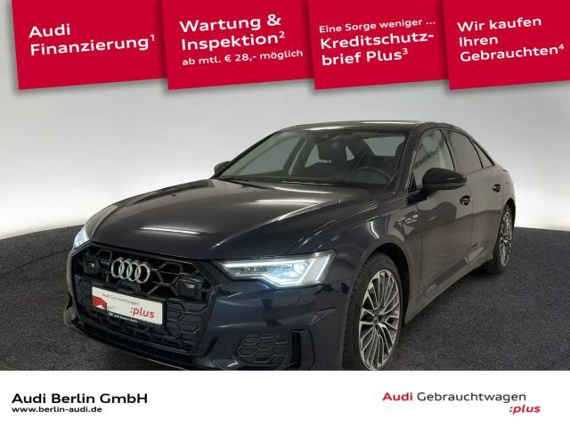 Audi A6 S line 55 TFSI e qu.S tr. PDC MATRIX PANO HUD 2025 Hybride / Benzine