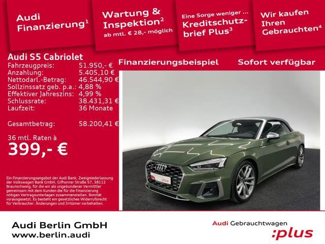 Audi S5 3.0 TFSI qu.tiptr. MATRIX NAVI PDC 2023 Benzine