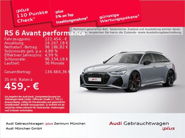 Audi RS6 2025 Benzine