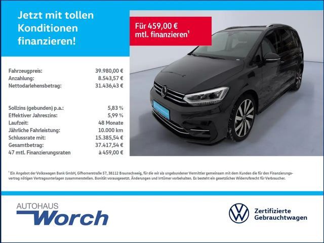 Volkswagen Touran R Line 1.5 TSI DSG 7Sitzer+AHK+PANO+MATRIX+ 2025 Benzine