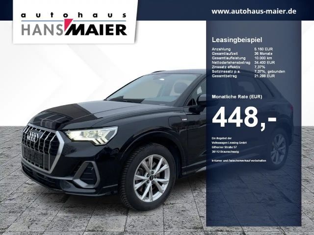 Audi Q3 TFSI e S line Navi ASI ACC LED Kam GJR 2022 Hybride / Benzine