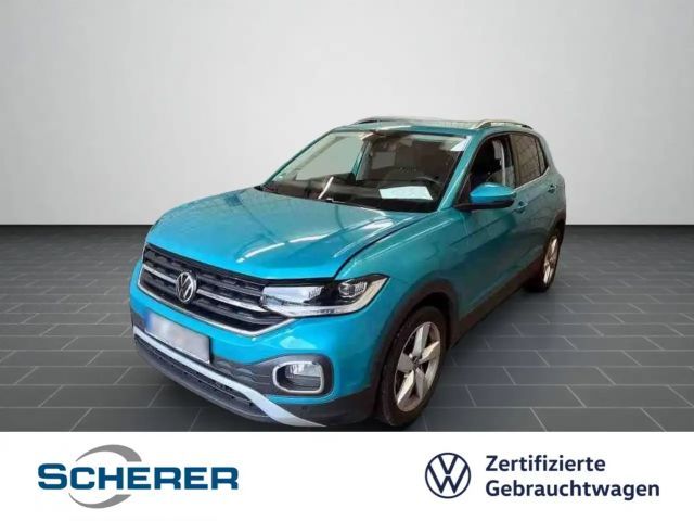 Volkswagen T-Cross STYLE 1.0 TSI LED IQ.DRIVE ACC REAR VIEW 2022 Benzine