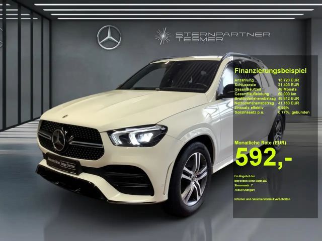 Mercedes-Benz GLE 350 de 4M AMG+PANO+AIRMATIC+DISTR+NIGHT+AHK 2022 Hybride / Diesel