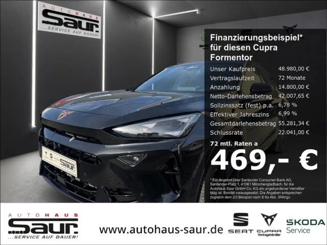 Cupra Formentor VZ Black Edition 2.0 TSI DSG 4Drive AHK RÜCKFAHRKA 2025 Benzine