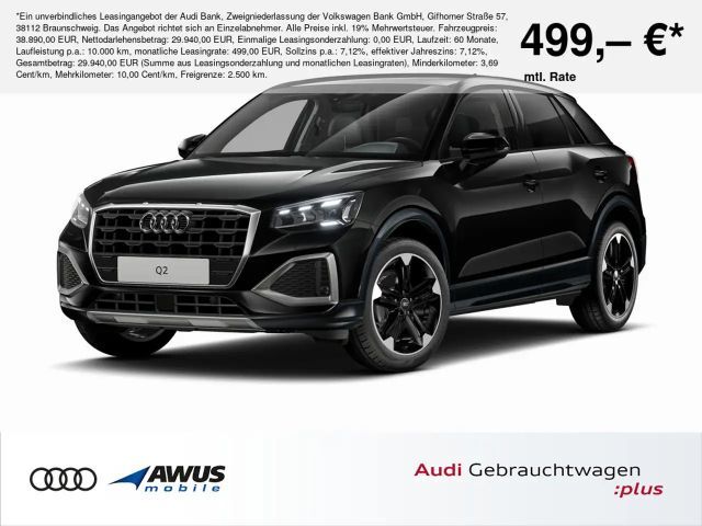 Audi Q2 35 TFSI advanced S tronic Matrix-LED, Tempomat, SHZ 2025 Benzine