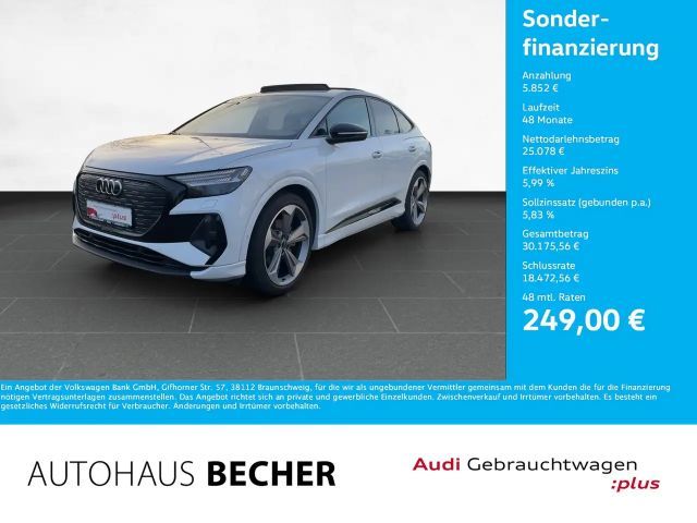 Audi Q4 e-tron Sportback 35 S line /Navi/Pano/Matrix 2022 Elektrisch