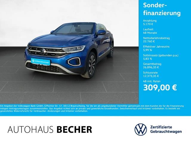 Volkswagen T-Roc Cabrio Style 1.5 TSI DSG /AHK/Matrix/Navi 2022 Benzine
