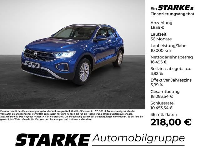 Volkswagen T-Roc 1.0 TSI Life LED Digital Cockpit Sitzheizung 2023 Benzine